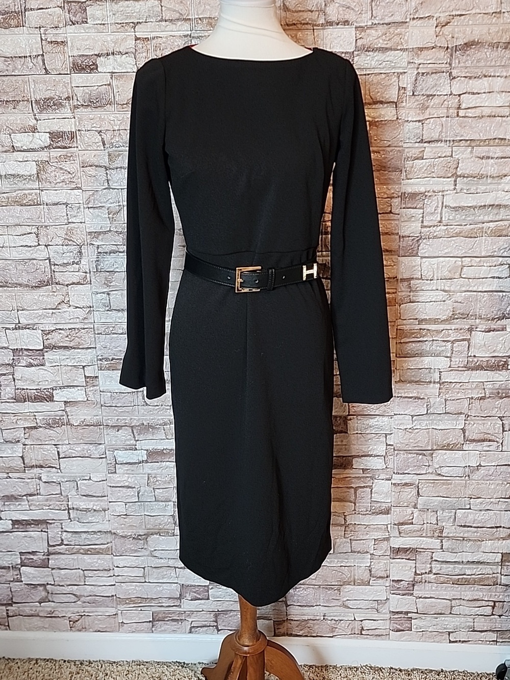 Halston Classic  Black Dress